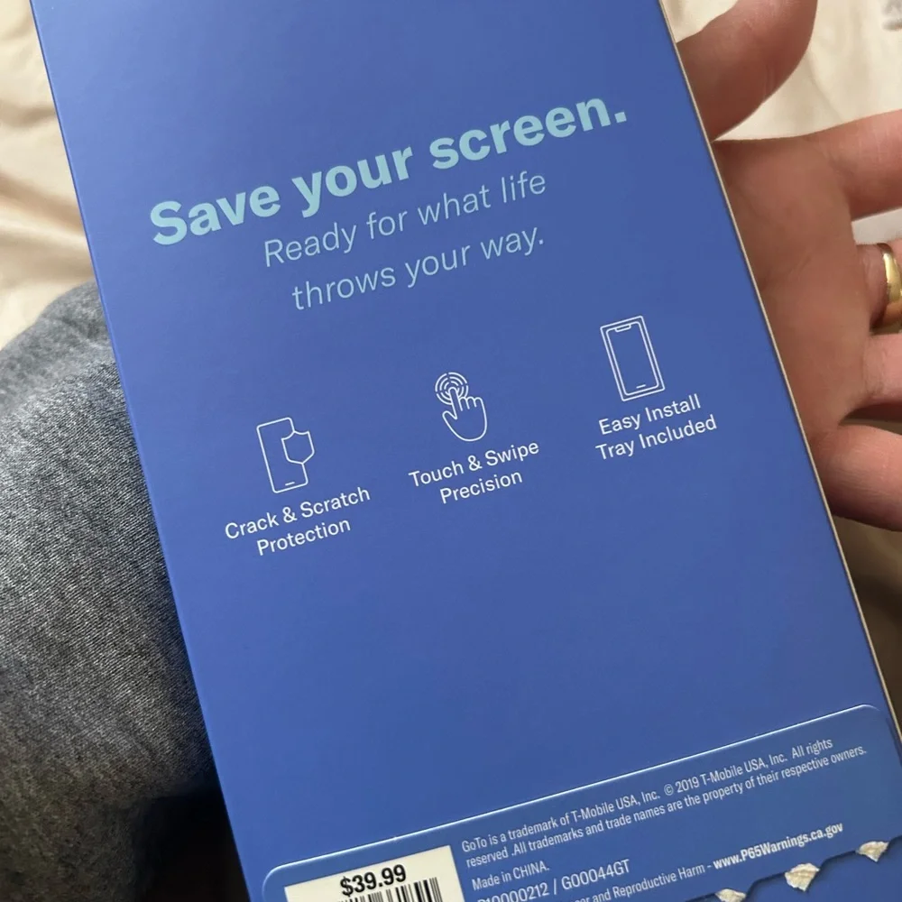 Tempered Glass Screen Protector for iPhone 11/XR